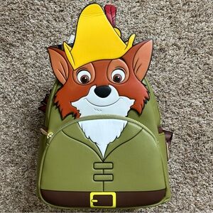 RARE! NWOT Loungefly Disney Robin Hood Cosplay Mini Backpack [SOLD]